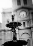 St Louis Cathedral French Quarter Black and White Vertical St Louis Cathedral French Quarter black and white