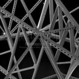 Support Beams Ponchartrain Expressway Bridge Black and White Square Support Beams Ponchartrain Expressway Bridge black and white