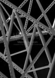 Support Beams Ponchartrain Expressway Bridge Black and White Vertical Support Beams Ponchartrain Expressway Bridge black and white