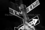 Nexus Universe 1st And 1st Intersection Black and White Horizontal Nexus Universe 1st And 1st Intersection black and white