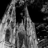 St Pats Cathedral Black and White Square St Pats Cathedral black and white