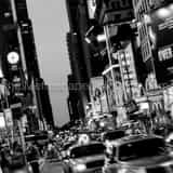 Taxi Cabs In Times Square Black and White Square Taxi Cabs In Times Square black and white