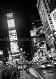 Times Square Black and White Vertical Times Square black and white