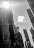 Times Square Morning Black and White Vertical Times Square Morning black and white