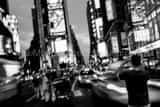 Times Square Tourists Black and White Horizontal Times Square Tourists black and white