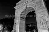 Washington Square Arch Greenwich Village Black and White Horizontal Washington Square Arch Greenwich Village black and white