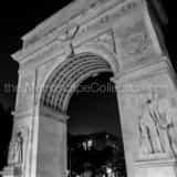 Washington Square Arch Greenwich Village Black and White Square Washington Square Arch Greenwich Village black and white