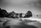 Cape Ferelo Viewpoint Black and White Horizontal Cape Ferelo Viewpoint black and white