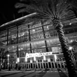 Amway Center Downtown Orlando Black and White Square Amway Center Downtown Orlando black and white