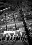 Amway Center Downtown Orlando Black and White Vertical Amway Center Downtown Orlando black and white