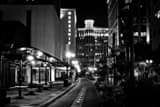 Orange Avenue In Downtown Orlando Black and White Horizontal Orange Avenue In Downtown Orlando black and white