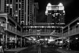 Orlando Church Street Station Black and White Horizontal Orlando Church Street Station black and white