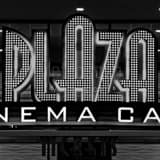 Plaza Cinema Cafe Black and White Square Plaza Cinema Cafe black and white