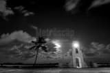 Palm Beach Clock Tower Black and White Horizontal Palm Beach Clock Tower black and white