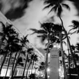 Worth Avenue Palm Beach Black and White Square Worth Avenue Palm Beach black and white
