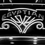 Egyptian Theater Black and White Square Egyptian Theater black and white