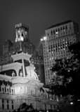 PNB Building City Hall Black and White Vertical PNB Building City Hall black and white