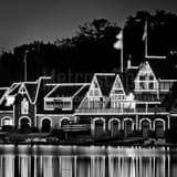 Boathouse Row Malta Row Club Black and White Square Boathouse Row Malta Row Club black and white