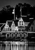 Boathouse Row Malta Row Club Black and White Vertical Boathouse Row Malta Row Club black and white