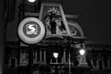 Septa Sign City Hall Black and White Horizontal Septa Sign City Hall black and white