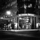 Arizona Republic Building Black and White Square Arizona Republic Building black and white