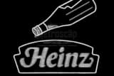 Heinz Ketchup Neon Sign Black and White Horizontal Heinz Ketchup Neon Sign black and white