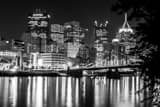 Ninth Avenue Bridge Pittsburgh Skyline Black and White Horizontal Ninth Avenue Bridge Pittsburgh Skyline black and white