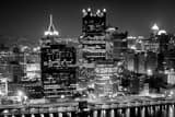 Ppg Building Pittsburgh Skyline Black and White Horizontal Ppg Building Pittsburgh Skyline black and white