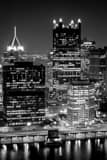 Ppg Building Pittsburgh Skyline Black and White Vertical Ppg Building Pittsburgh Skyline black and white