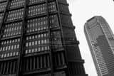 Steel Beams Us Steel Building Black and White Horizontal Steel Beams Us Steel Building black and white