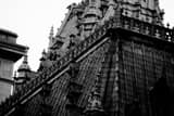 Top Of Union Trust Building Black and White Horizontal Top Of Union Trust Building black and white