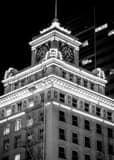 Portland Clock Tower Black and White Vertical Portland Clock Tower black and white