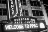 Providence Performing Arts Center Sign Black and White Horizontal Providence Performing Arts Center Sign black and white