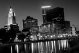 Providence Ri City Skyline Black and White Horizontal Providence Ri City Skyline black and white