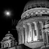 Rhode Island State Capitol Building Black and White Square Rhode Island State Capitol Building black and white