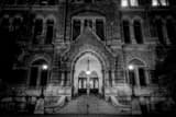 Old Richmond City Hall Building Black and White Horizontal Old Richmond City Hall Building black and white
