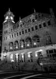 Richmond Amtrak Main Street Station Black and White Vertical Richmond Amtrak Main Street Station black and white