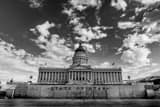 Utah State Capitol Building Black and White Horizontal Utah State Capitol Building black and white