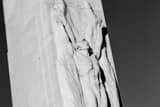 Alamo Cenotaph Black and White Horizontal Alamo Cenotaph black and white