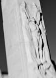 Alamo Cenotaph Black and White Vertical Alamo Cenotaph black and white