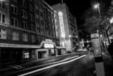 Aztec Theater Black and White Horizontal Aztec Theater black and white