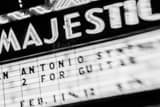 Majestic Theater Sign Black and White Horizontal Majestic Theater Sign black and white