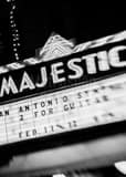Majestic Theater Sign Black and White Vertical Majestic Theater Sign black and white