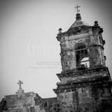 Mission San Jose Black and White Square Mission San Jose black and white