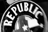 Republic Of Texas Black and White Horizontal Republic Of Texas black and white
