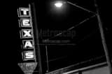 Texas Neon Advertising Sign Black and White Horizontal Texas Neon Advertising Sign black and white
