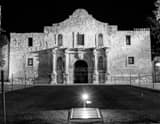 The Alamo black and white Pictures Horizontal The Alamo black and white Pictures