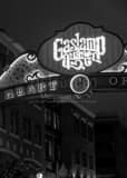 Gaslamp Quarter Arch Black and White Vertical Gaslamp Quarter Arch black and white