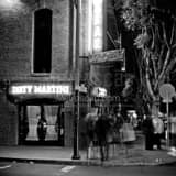 Dirty Martini Bar Black and White Square Dirty Martini Bar black and white