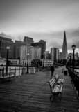 Park Benches Pier 7 Black and White Vertical Park Benches Pier 7 black and white
